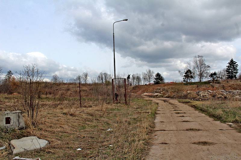 Areál bývalých Táborských kasáren v Benešově.