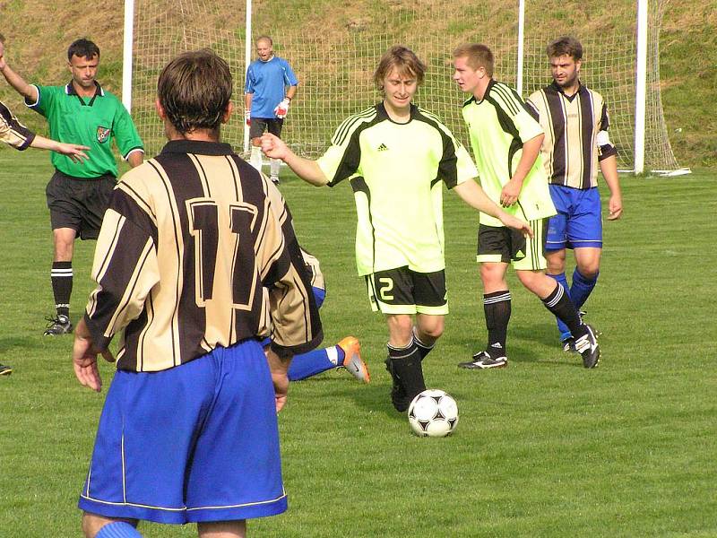 Zápas okresního přeboru Struhařov - Maršovice