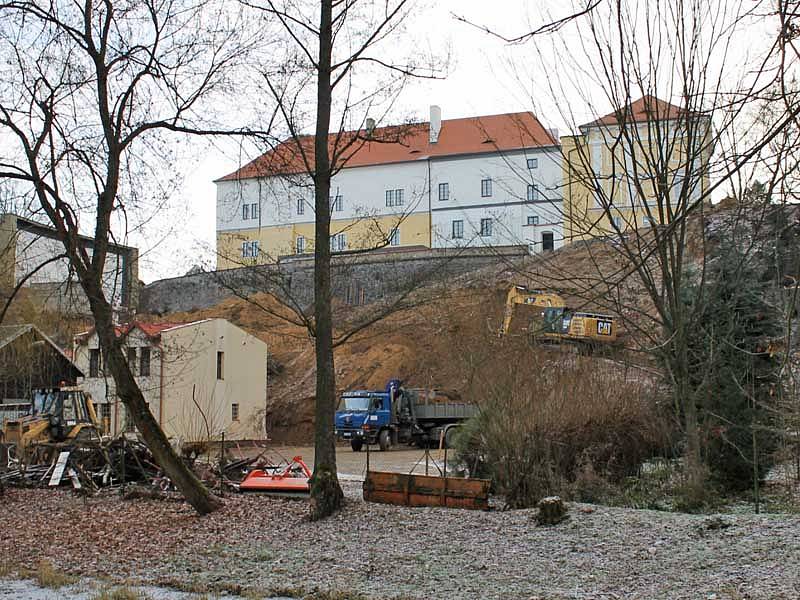 Postup prací ve čtvrtek 8. prosince.