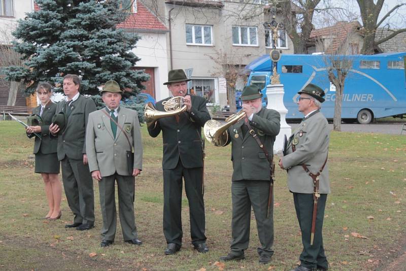 Svatohubertské odpoledne v Trhovém Štěpánově.