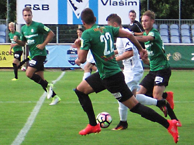 Fotbalová příprava Vlašim - Jablonec nad Nisou 0:3.