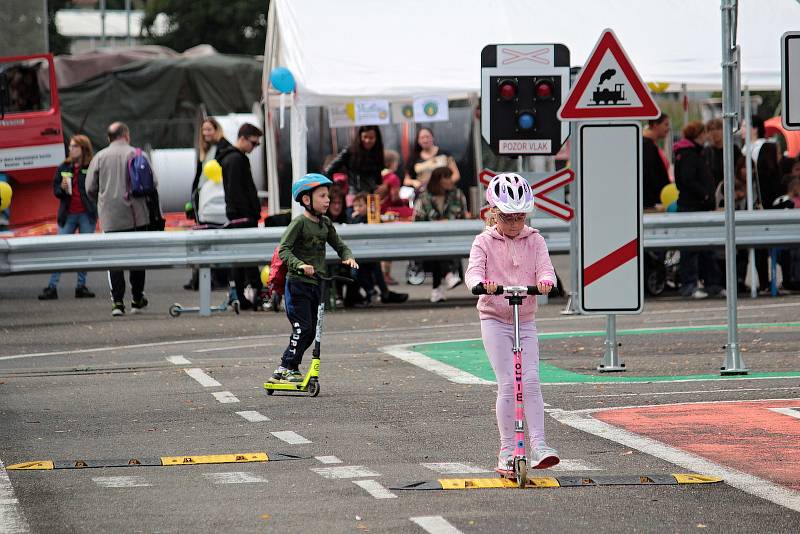 Z Rodinného dopoledne s IZS v Benešově 28. srpna 2021.