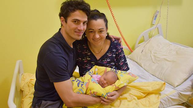 Valerie Šípková se Pavle a Jiřímu narodila v benešovské nemocnici 22. října 2022 v 17.30 hodin, vážila 4360 gramů. Valerie má sestřičky Barboru (12) a Alici (9) a rodina bydlí v Senohrabech.