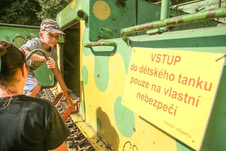 Ve Vojenském technickém muzeu v Lešanech se konal již 17. ročník Tankového dne.