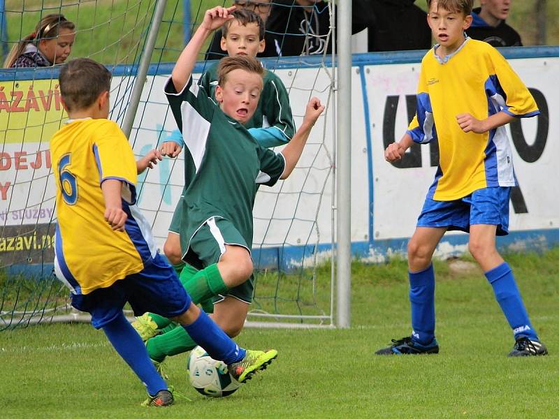 Okresní přebor mladších žáků: FK Kavalier Sázava - FK Čáslav D 3:8 (1:5).