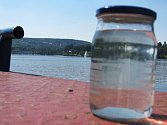 Laický test kvality vody na Slapské přehradě