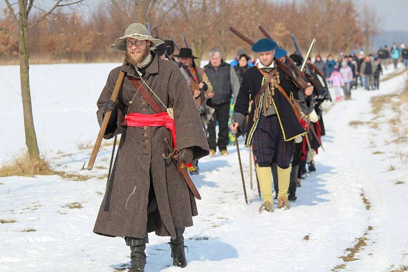 Vzpomínková akce k 373. výročí bitvy u Jankova. Došlo k ní 6. března 1645.