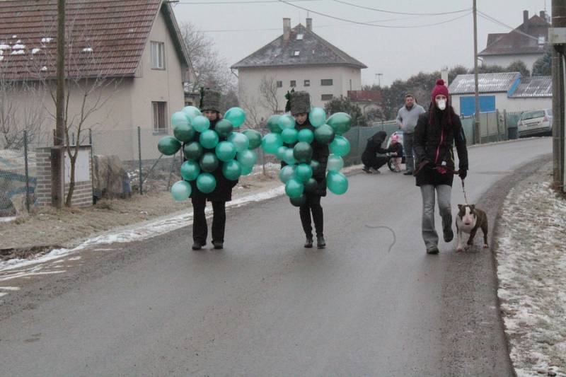 Zaječický masopust se konal v sobotu 17. února.