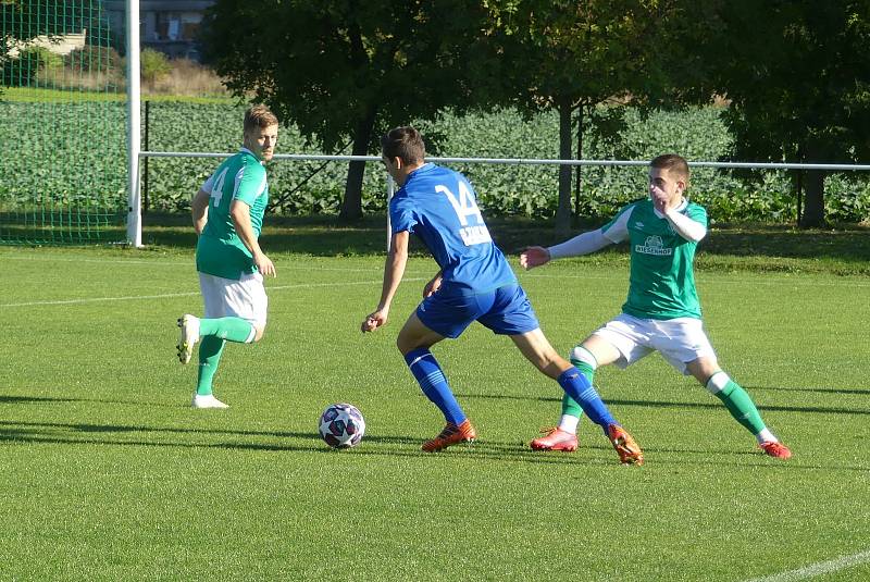 Nespeky v domácím prostředí porazily Lhotu těsně 1:0.