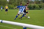 Fotbalový zápas I. B třídy Sedlec-Prčice - Poříčí nad Sázavou 2:2.