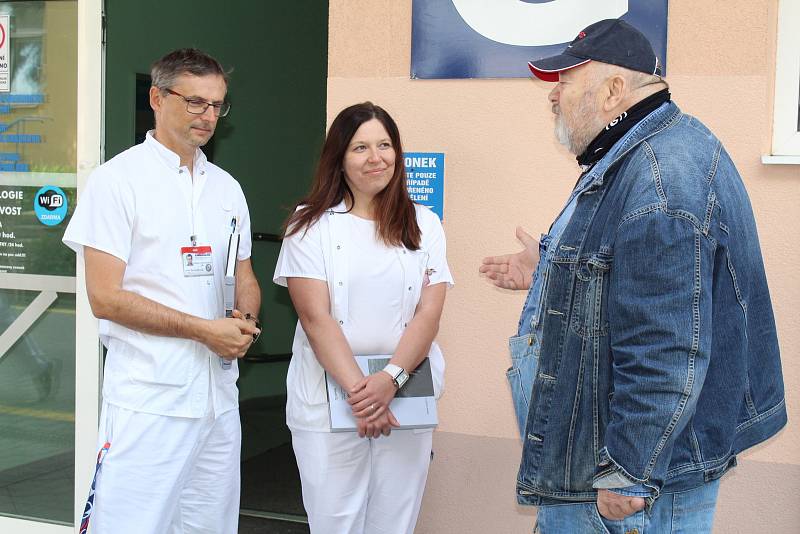 Slavnostní uvedení babyboxu nové generace do provozu v Nemocnici Rudolfa a Stefanie v Benešově.