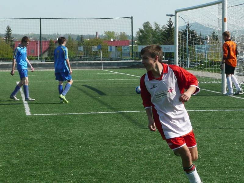 Ze zápasu Benešov B – FK Kolín B  