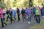 První ročník charitativního Nordic Walking pochodu na Konopišti se tam konal v sobotu 14. října.