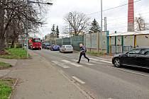 Zvýšená intenzita dopravy v ulicích Benešova kvůli uzavřené silnici I/3.