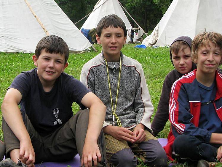 Skautský tábor Podolí u Vojkova