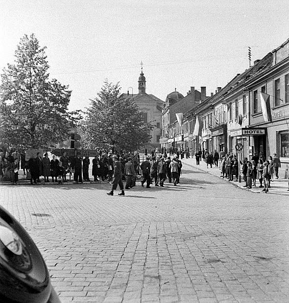 Květen 1945 v Benešově.