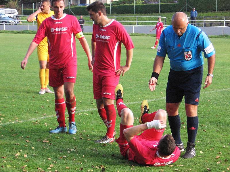 I. A třída: Divišov - Vyšehořovice 0:2