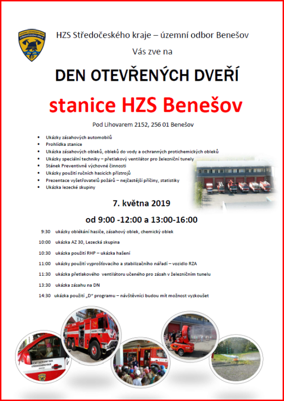 Den záchranářů Benešov