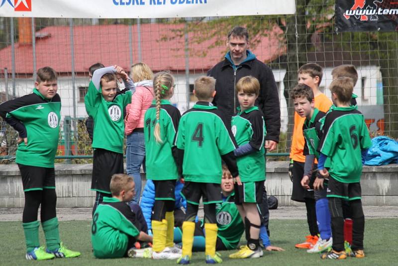 Fotbalový turnaj McDonald's Cup v Benešově.