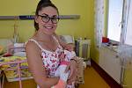 Emily Šťastná se Michaele a Dominikovi narodila v benešovské nemocnici 3. června 2022 v 14.47 hodin, vážila 2370 gramů. Rodina bydlí v Břežanech.