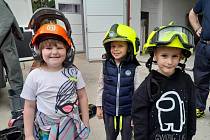 Děti z MŠ Divišov navštívili dobrovolné hasiče.