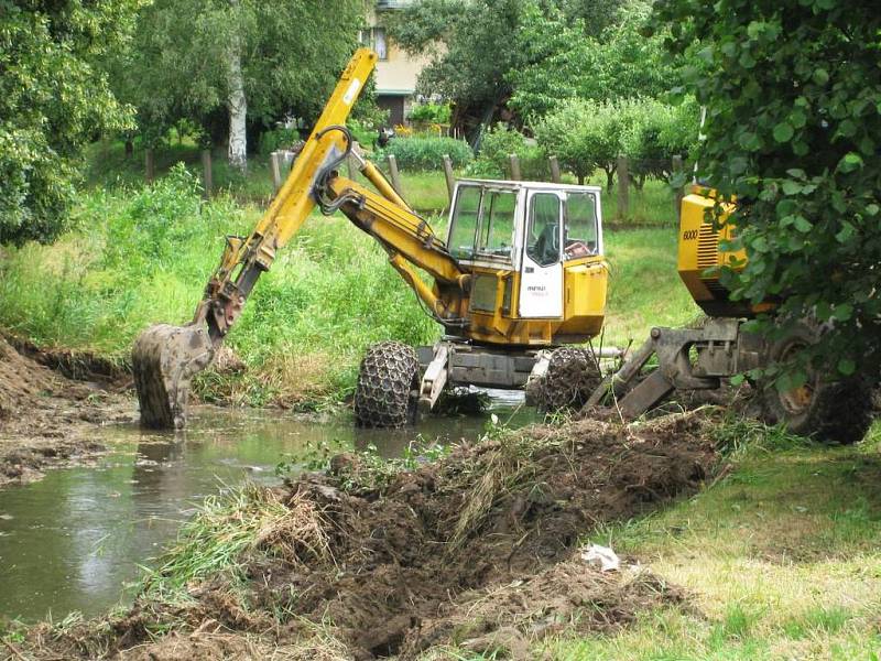 Konopišťský potok už nebude hrozit