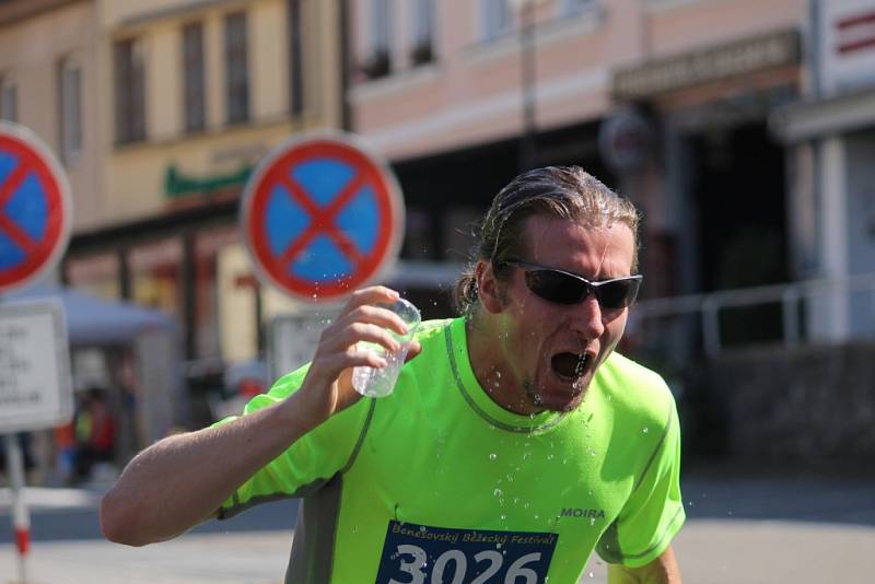 vyvrcholení Benešovského běžeckého festivalu, Benešovská desítka.