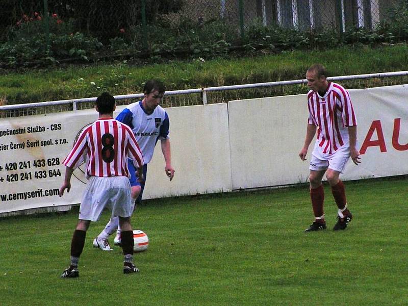 Z pohárového utkání FC Graffin Vlašim B – Sokol Zápy