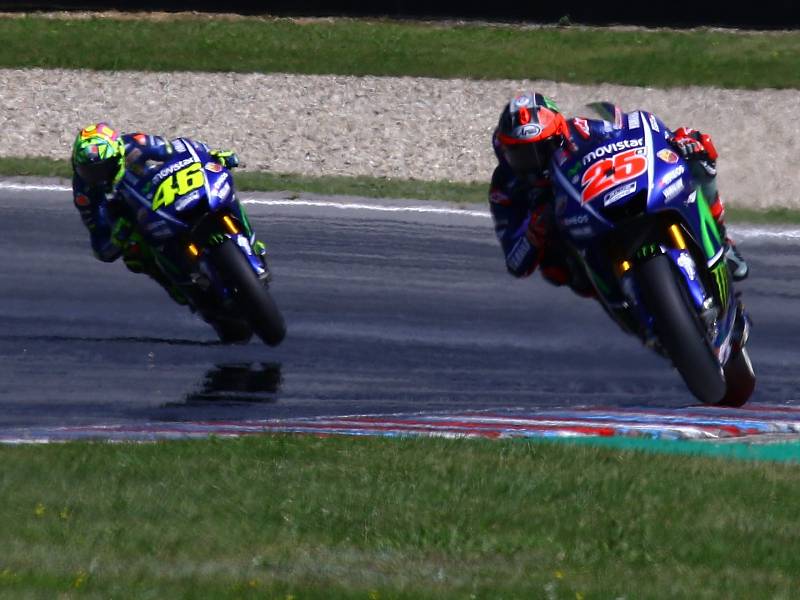 Horké kvalifikační tréninky před Monster Energy Grand Prix České republiky v Brně.