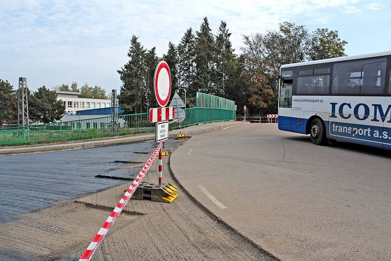 Rekonstrukce Hodějovského ulice v Benešově.