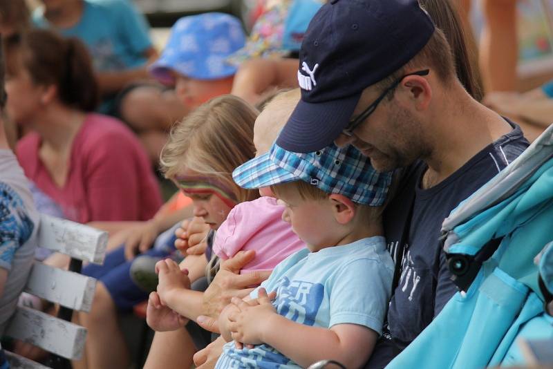 Děti i dospělí měli o zábavu postaráno díky festivalu Routa.