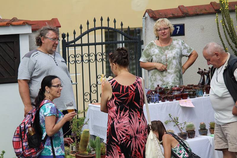 Návštěvníky Týneckého střepu trápily tentokrát přeháňky.