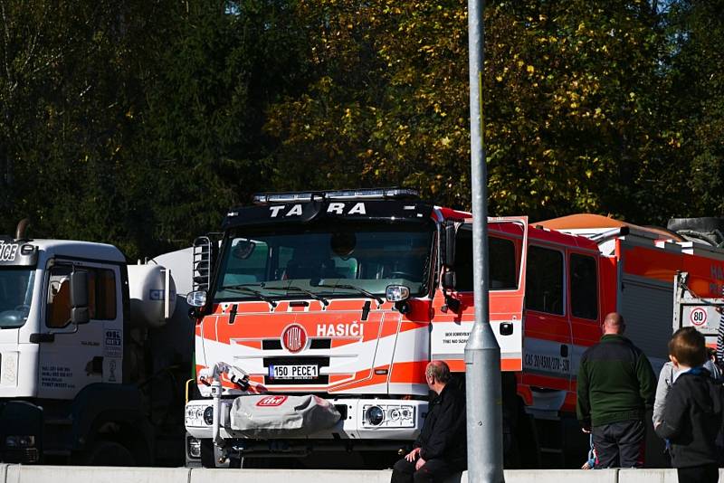 Posázavský Pacifik měl v sobotu 9. října milou návštěvu. Ze smíchovského nádraží ráno vyrazil nostalgický parní vlak. Jeho jízda byla okružní s dvouhodinovou zastávkou v Týnci nad Sázavou.