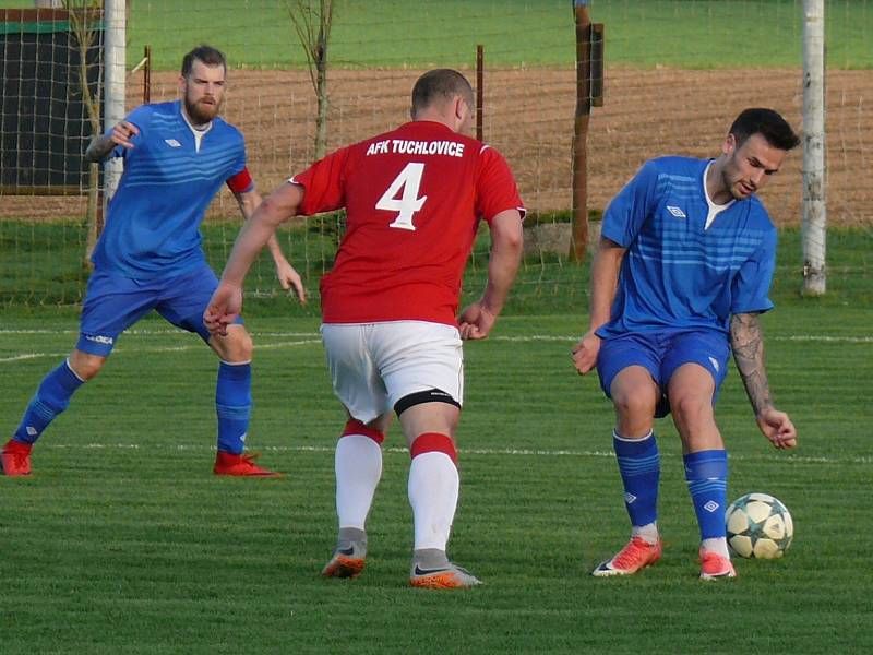 Krajský přebor: Nespeky - Tuchlovice 2:1.