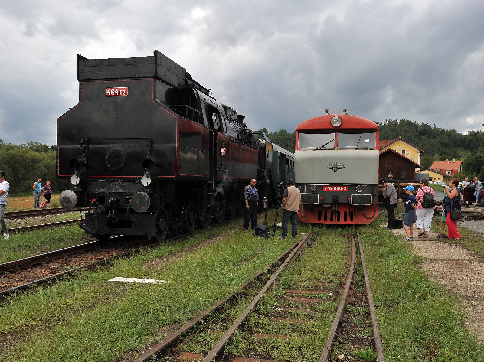Kutnohorský deník | Tuto parní lokomotivu nazývají Ušatá nebo také Bulík. |  fotogalerie