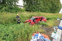 Tragická dopravní nehoda na křižovatce krajských silnic 111 a 112 u Struhařova.