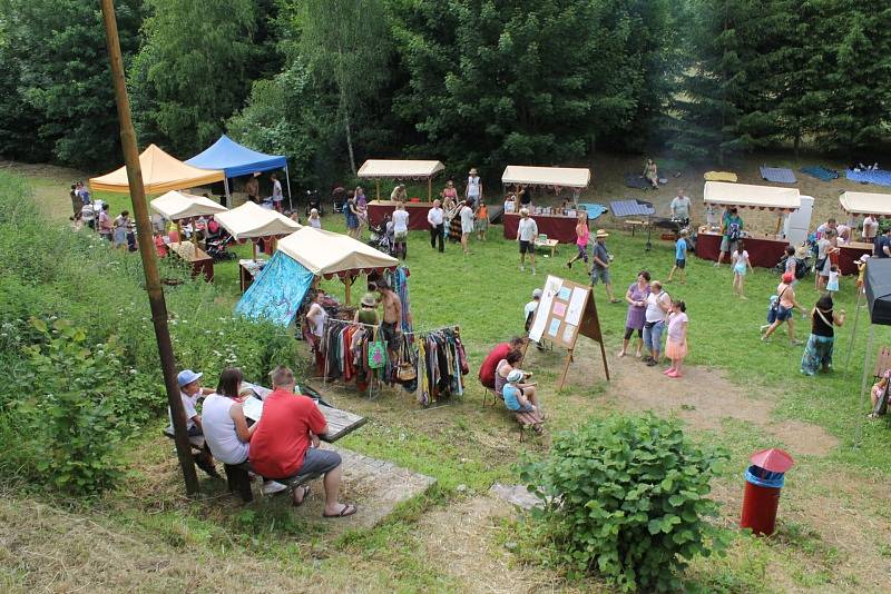 Děti i dospělí měli o zábavu postaráno díky festivalu Routa.