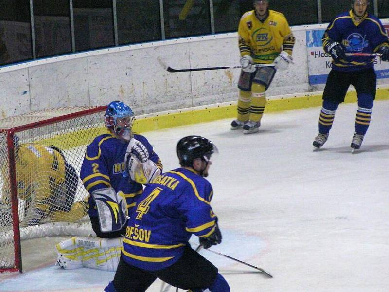 HC VHS Benešov - HC ZVVZ Milevsko 3:4 sn.