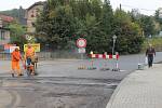 Práce v týnecké Benešovské ulici skončí o týden dříve.