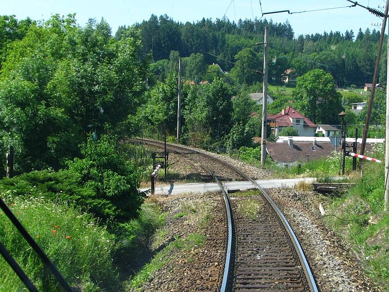 RegioPanter ladně svištěl po koridoru 160 km/h.