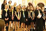 Výroční koncert Pěveckého sboru Gymnázia Benešov 20. prosince 2016.