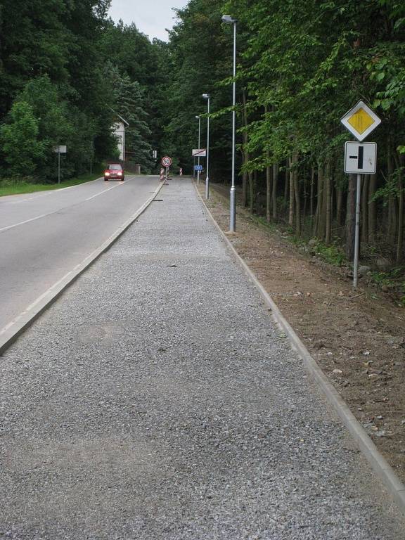 Nová stezce pro cyklisty a pěší mezi Týncem a Bukovany