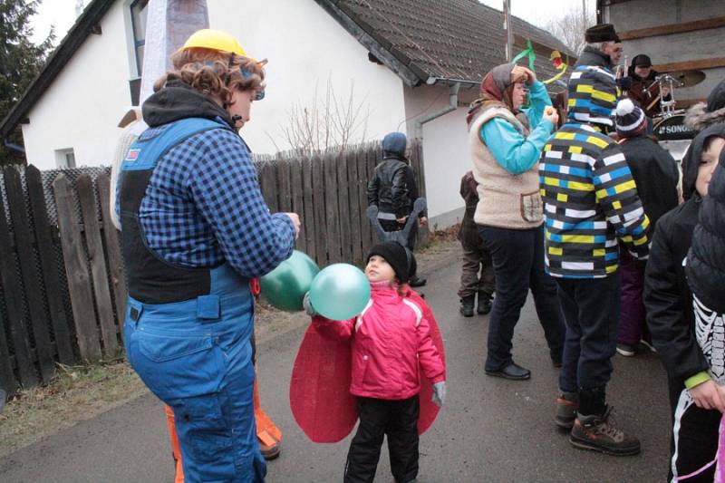 Zaječický masopust se konal v sobotu 17. února.