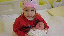 Anežka Stejskalová se Janě a Štěpánovi narodila v benešovské nemocnici 26. září 2022 v 15.37 hodin, vážila 3220 gramů. Doma v Přibyšicích na ni čekala sestřička Štěpánka (2).