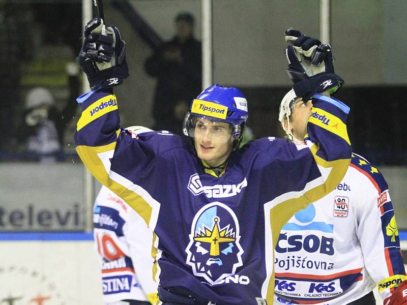 Thriller vyjasnil Jágrův šik // Rytíři Kladno – HC ČSOB Pojišťovna Pardubice 5:4, hráno 19. 12. 2012