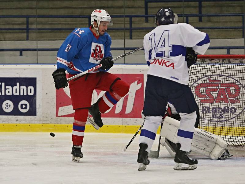 PZ Kladno – Slaný 11:1, Krajská liga LH, 21. 1. 2018 