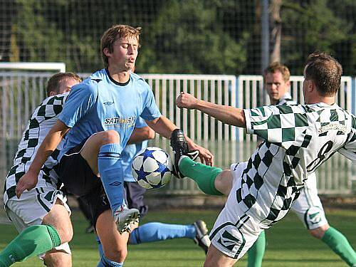 Slovan Kladno - Družec 2:1 (0:1) , utkání OP (Kladno)  2010/11, hráno 5.9.2010