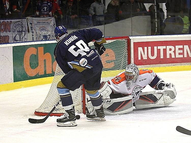 Kladno - Litoměřice 4:2, Tomáš Plekanec se úspěšně vrátil do Kladna.