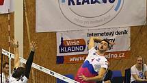 Kladno volejbal cz - Příbram 3:0 (25:16, 25:23, 25:20), Extraliga volejbalu, Kladno, 25. 11. 2015 + dražba dresů - akce MOVEMBER