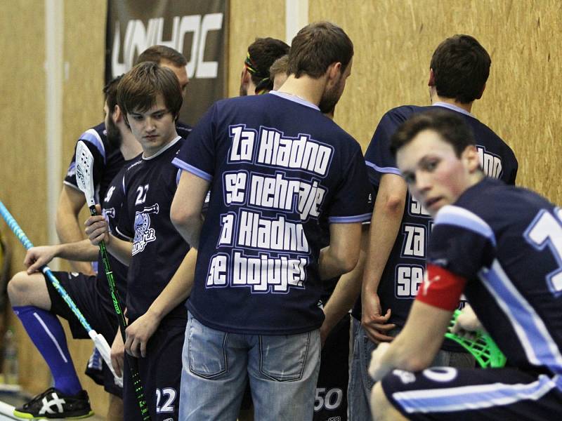 Kanonýři Kladno - FBC Start98 4:3, 1. liga mužů - semifinále, Kladno, 19. 3. 2016